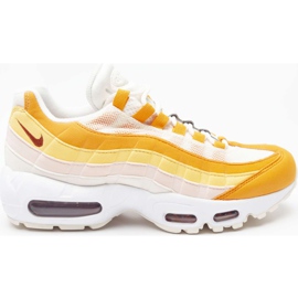 Nike Air Max 95 114 Pile legna da ardere avorio arancione multicolore giallo