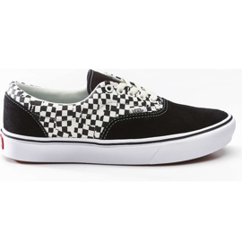 Vans Comfycush Era V9Y Scacchiera a strappo nero True White bianco