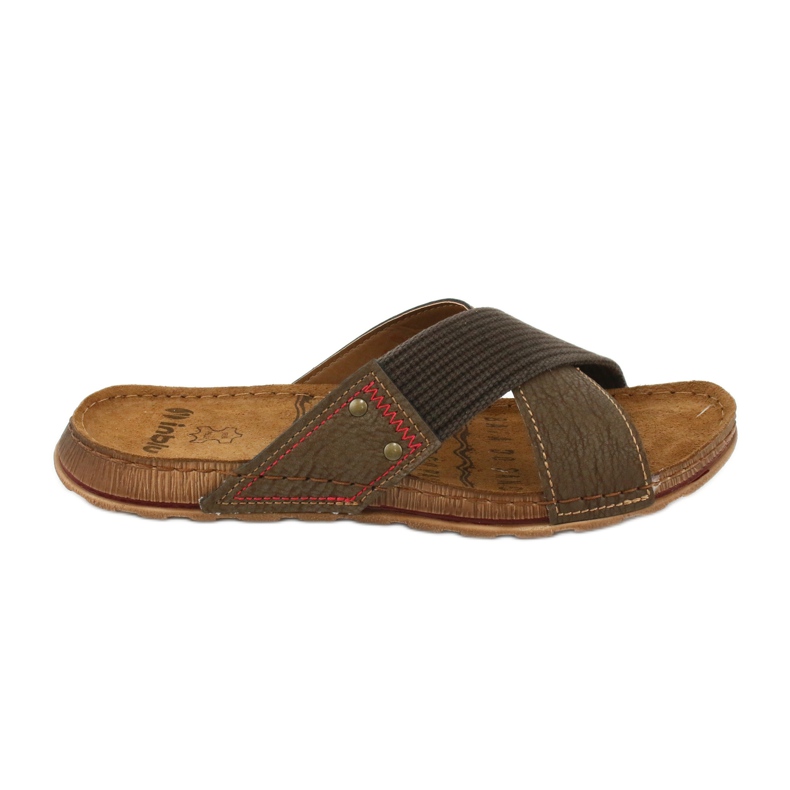 Pantofole uomo Inblu GG011 marroni marrone