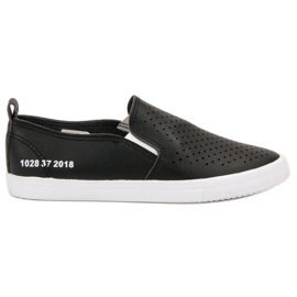 Mckeylor Slipon traforati nero