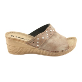 Zeppa donna Inblu OS007 marrone