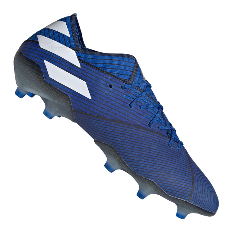 Scarpe da calcio Adidas Nemeziz 19.1 Fg M F34410 blu blu