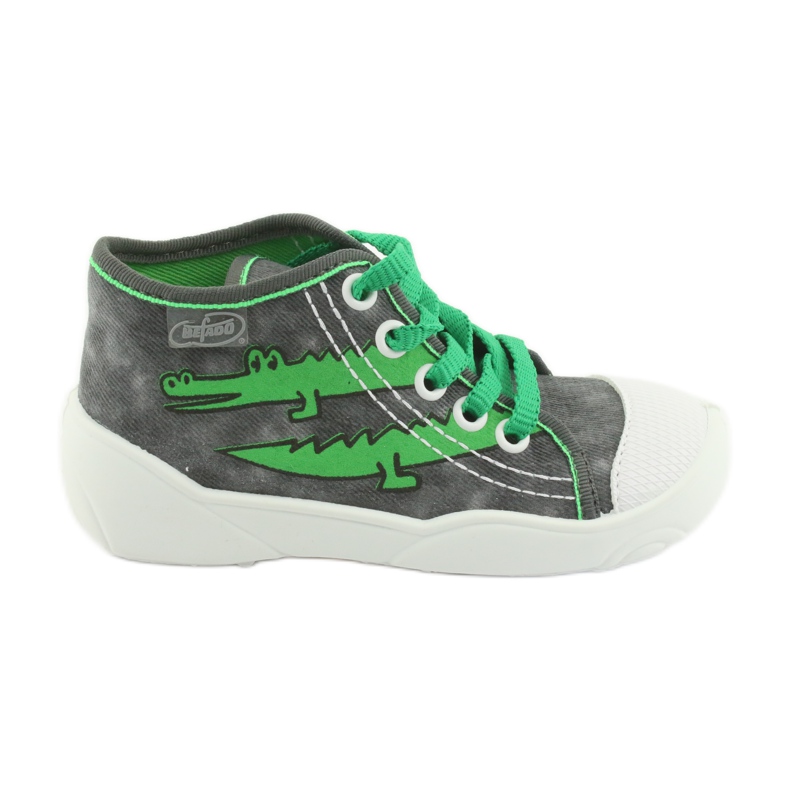 Scarpe per bambini Befado 218P053 grigio verde