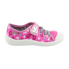 Scarpe per bambini Befado 251X123 bianco rosa grigio