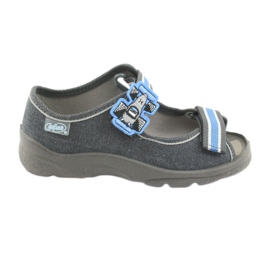 Scarpe per bambini Befado 969X127 blu grigio