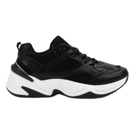 SHELOVET Scarpe da ginnastica nere nero