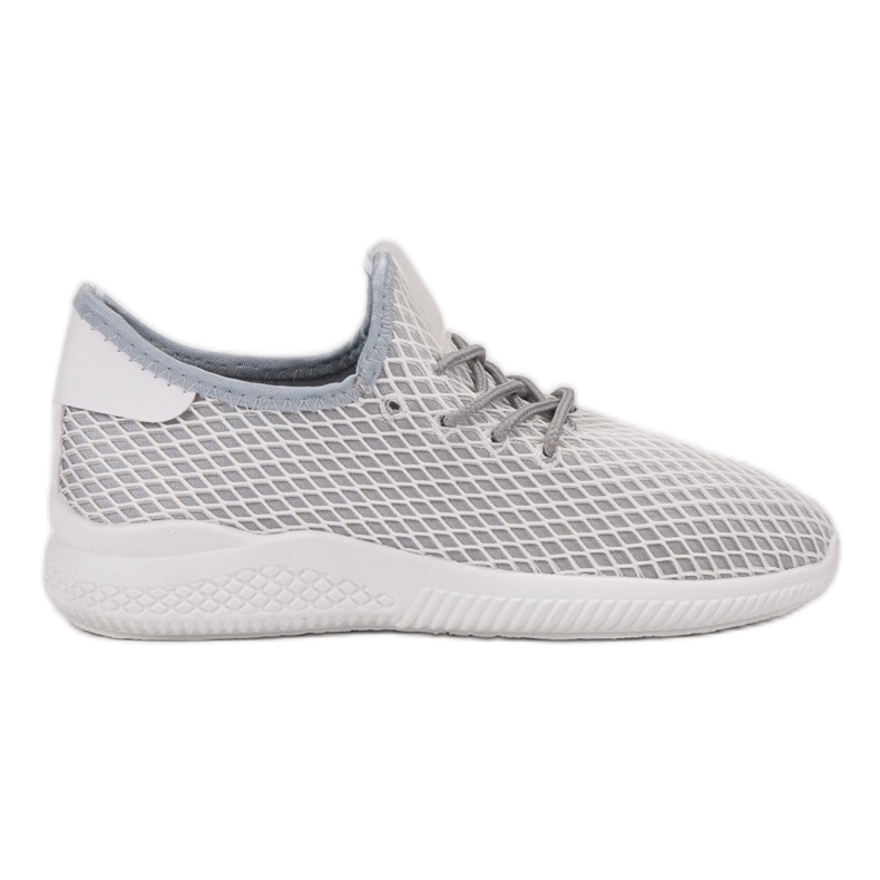 SHELOVET Scarpe sportive con rete grigio