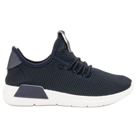 SHELOVET Scarpe Slip-On da donna blu navy blu