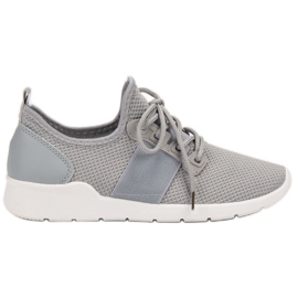 SHELOVET Scarpe sportive slip-on grigio