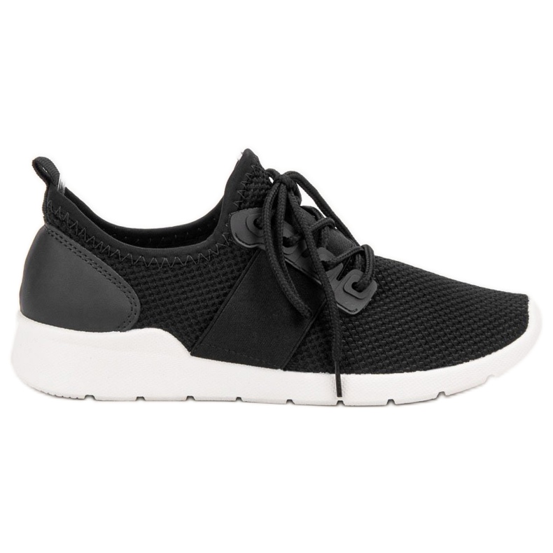 SHELOVET Scarpe sportive slip-on nero