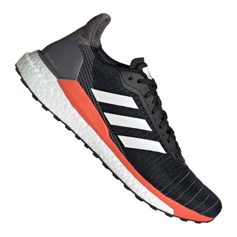 Scarpe da corsa adidas Solar Glide 19 M G28062 nero grigio