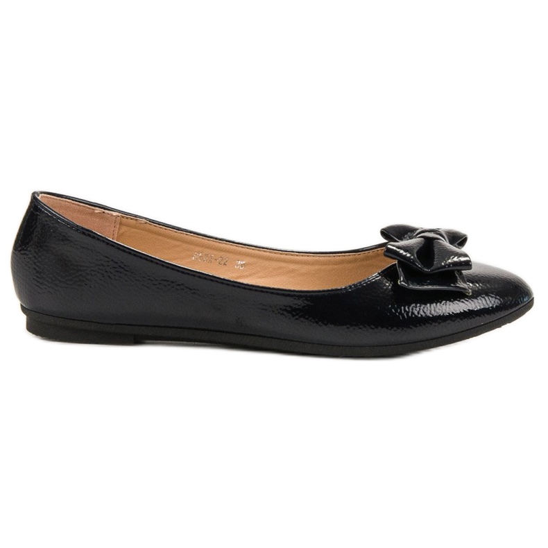 Comer Ballerine Laccate Con Fiocco blu navy blu