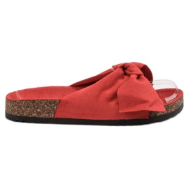 Diamantique Pantofole Con Fiocco rosso