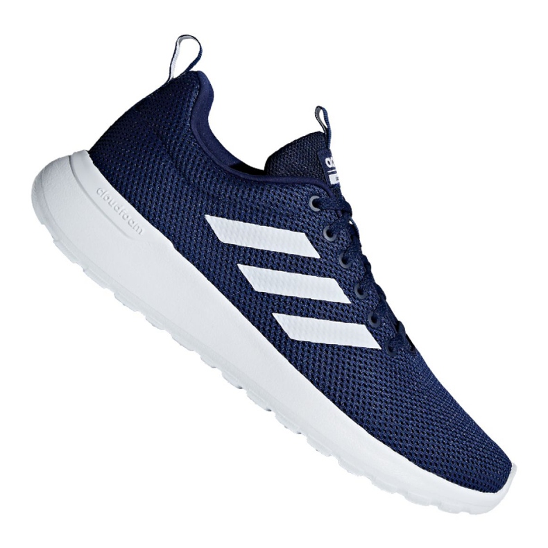 Scarpe da corsa adidas Lite Racer Cln M B96566 bianca blu navy
