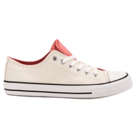 SHELOVET Scarpe da ginnastica basse marrone