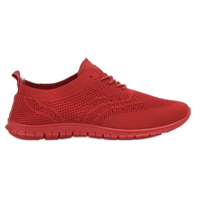 SHELOVET Scarpe sportive in tessuto rosso