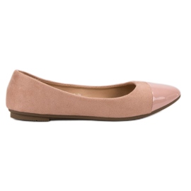Comer Ballerine in polvere alla moda rosa