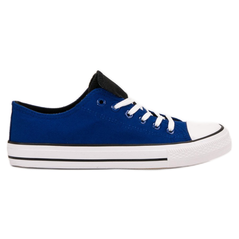 SHELOVET Scarpe da ginnastica basse blu