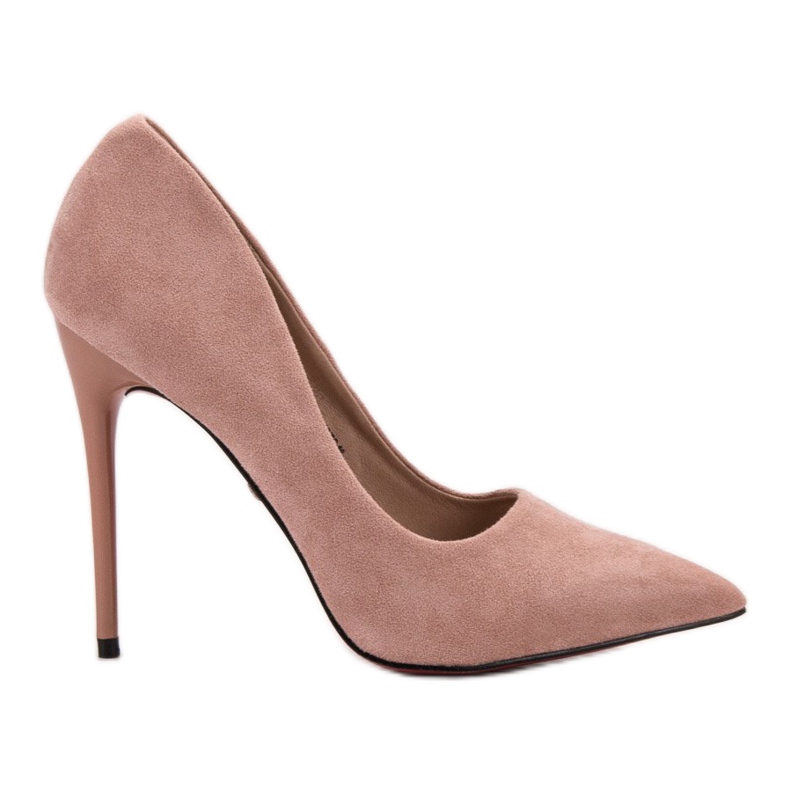 Jumex Tacchi in pelle scamosciata rosa