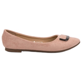 Vinceza Ballerine in polvere rosa
