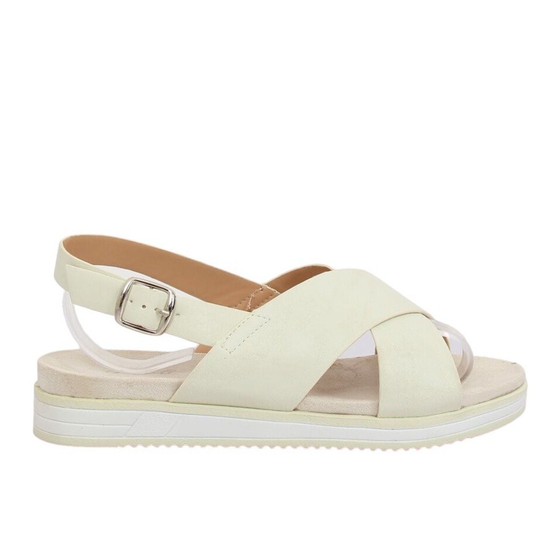 Sandali da donna bianchi 1495 White bianca