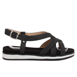 Sandali da donna neri 1499 Black nero