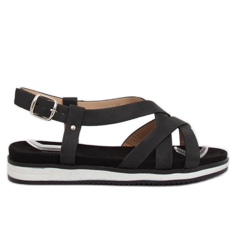 Sandali da donna neri 1499 Black nero