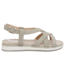 Sandali grigi da donna 1499 Grey grigio