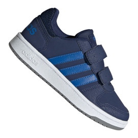Scarpe Adidas Hoops 2.0 Cmf C Jr EE9000 blu navy