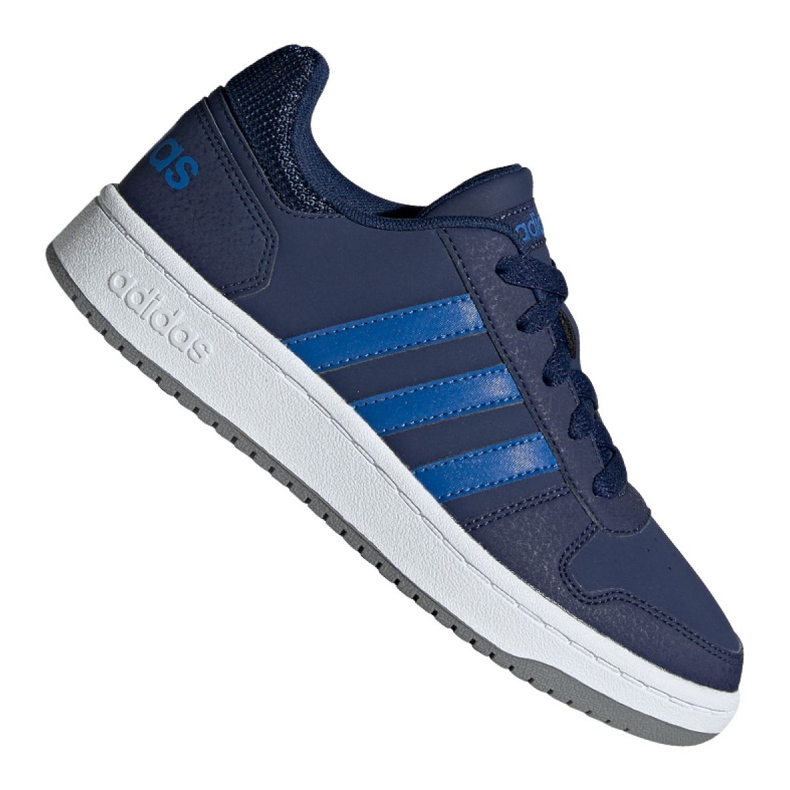 Scarpe Adidas Hoops 2.0 K Jr EE8999 blu navy