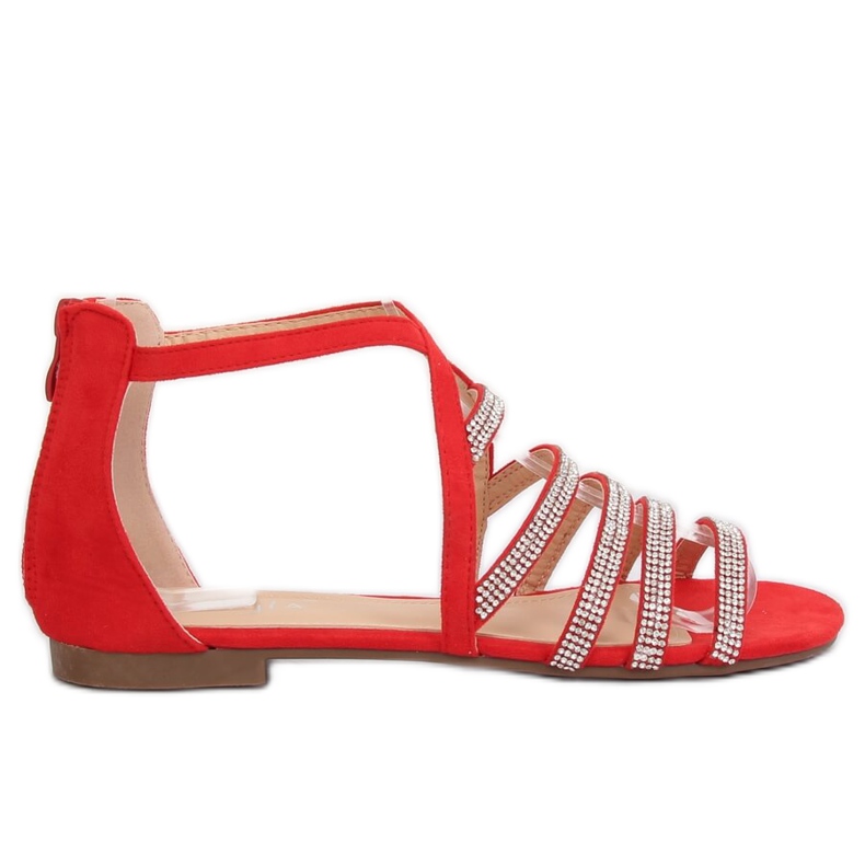 Sandali rossi da donna LL6339 Red rosso