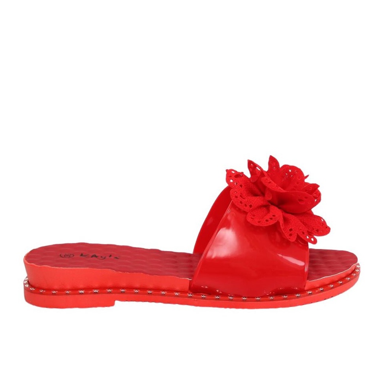 Rosso Pantofole rosse da donna 38822 Rosso