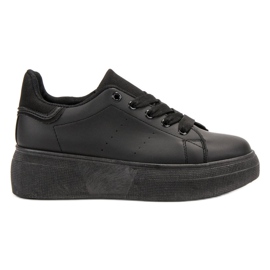 SHELOVET Scarpe sportive nere nero