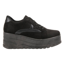 SHELOVET Scarpe nere sulla piattaforma nero