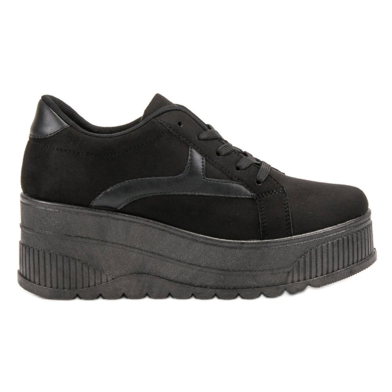 SHELOVET Scarpe nere sulla piattaforma nero