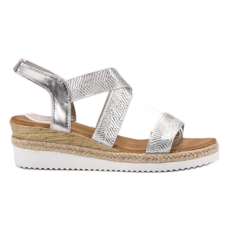 Bello Star Espadrillas Slip On Sandali grigio