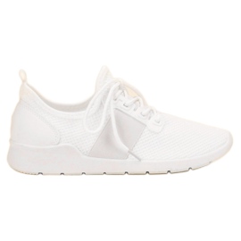 SHELOVET Scarpe sportive slip-on bianco