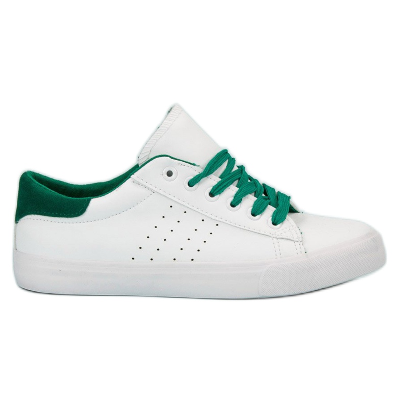 SHELOVET Sneakers con lacci bianca