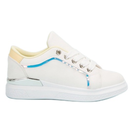 SHELOVET Scarpe da ginnastica bianche bianco