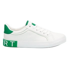 SHELOVET Scarpe da ginnastica alla moda bianco