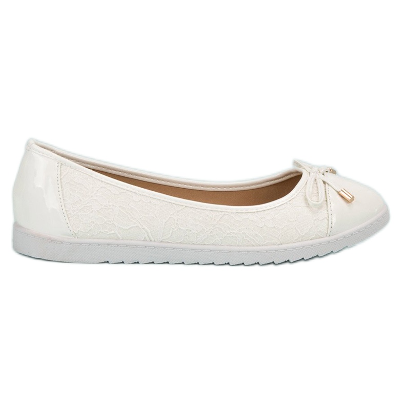 Super Me Ballerine bianche bianca