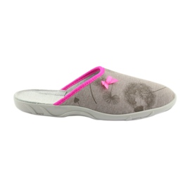 Pantofole Befado 235d162 grigie rosa grigio