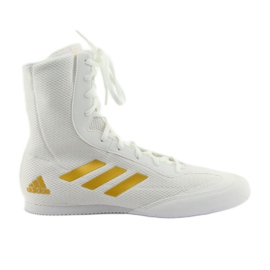 Scarpe da boxe Adidas Box Hog Plus bianca