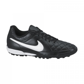 Nike Tiempo Rio Ii Tf 631289-010 scarpe da calcio nero nero