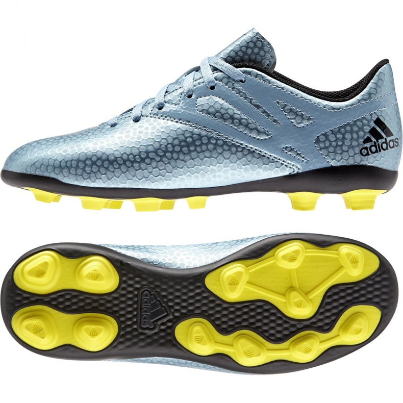 Scarpe da calcio Adidas Messi 15.4 FxG Jr B26956 blu blu