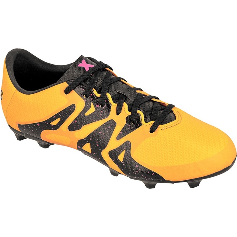 Scarpe da calcio Adidas X 15.3 FG / AG Jr S74637 multicolore arancia
