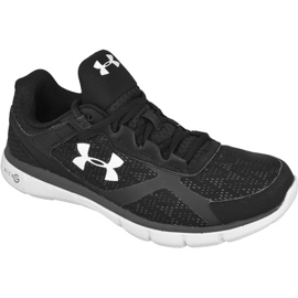 Under Armour Micro G Velocity Runing M 1258789-001 scarpe da corsa nero