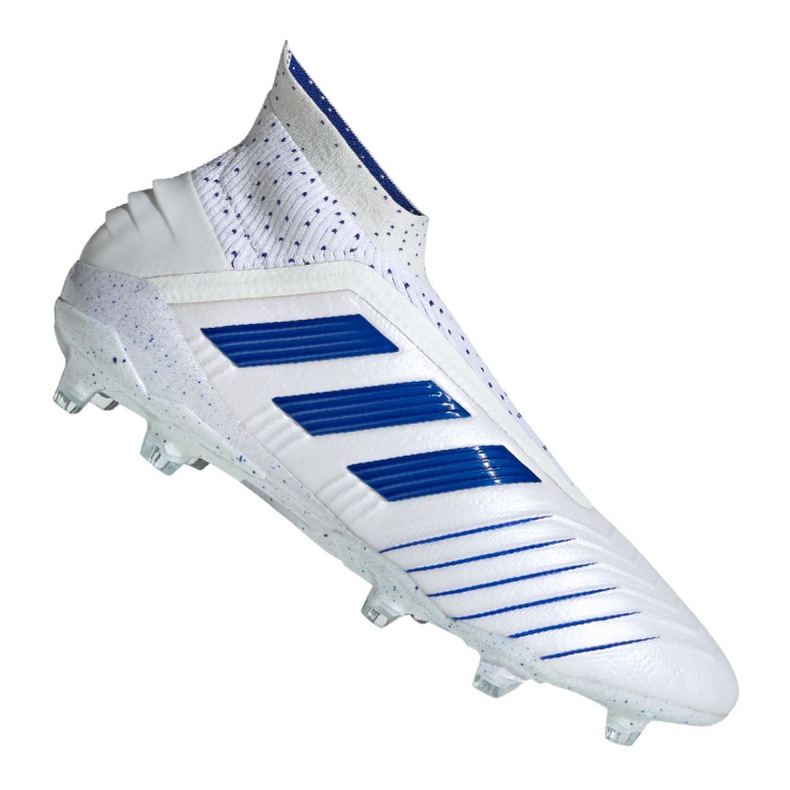 Scarpe da calcio Adidas Predator 19+ Fg M BC0548 bianca bianca