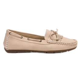 SHELOVET Mocassini Con Fiocco marrone