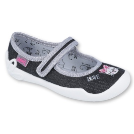 Scarpe per bambini Befado 114X353 nero grigio